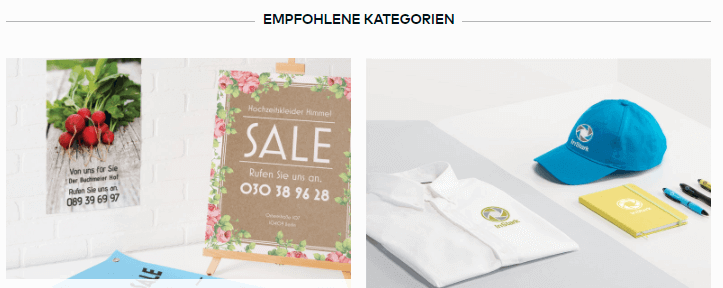 Empfohlene Kategorien