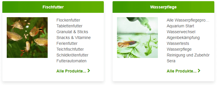 Aquaristik Waren bei Zooplus