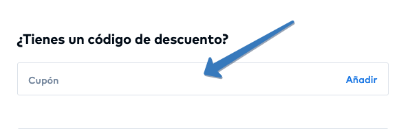 Dónde ingresar el código de descuento en la página web de About You