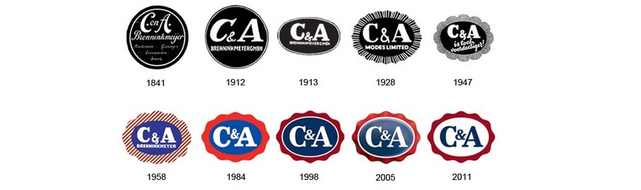 C&A historia de logo Comprar en la tienda usando codigos descuento C&A