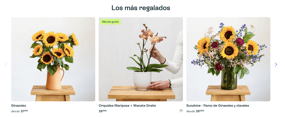 Los más regalados en Colvin