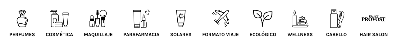Las categorías de productos que se puede adquirir en Druni