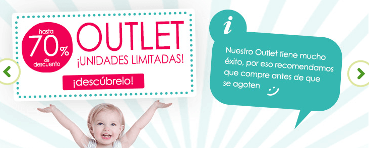 Outlet de Eurekakids La tienda por ejemplo ofrece muchas promociones en su Outlet y mas con vales descuento Eurekakids