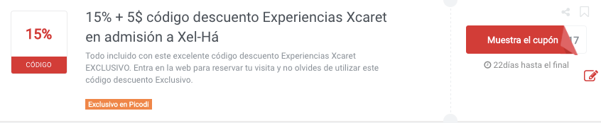 descuentoe experiencias xcaret oferta experiencias