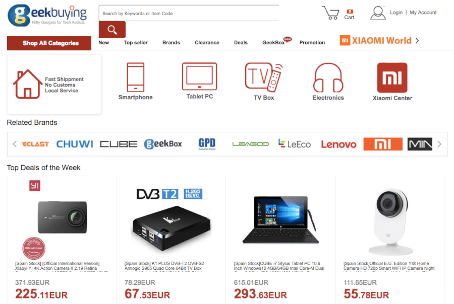 promociones de la tienda online geekbuying promociones geekbuying