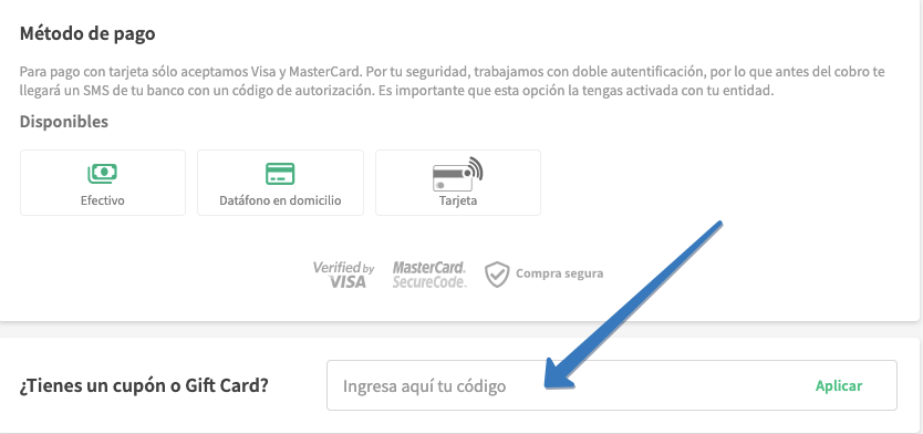 Dónde ingresar el cupón Papa Johns en la página web
