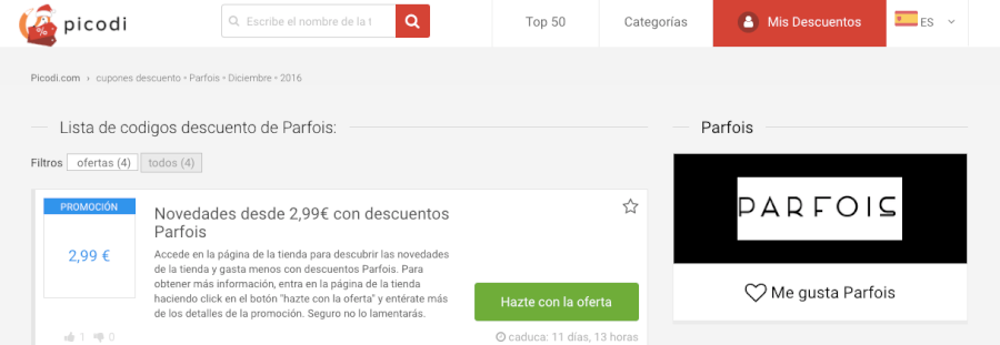 codigos descuento de la tienda online parfois codigos descuento parfois