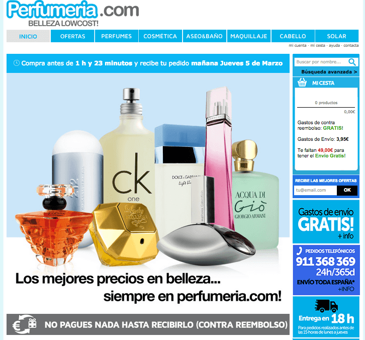 oferta de productos