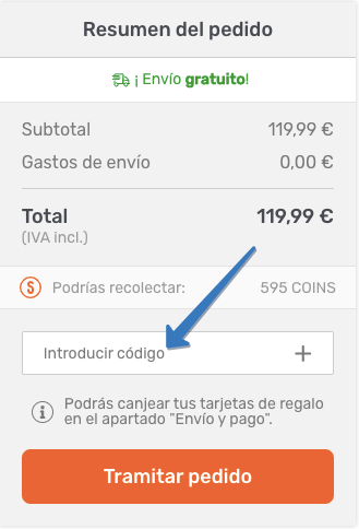 Dónde ingresar el código descuento Snipes en la página web