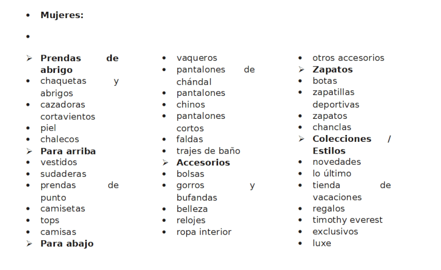 Superdry categorias Superdry categorias de prendas