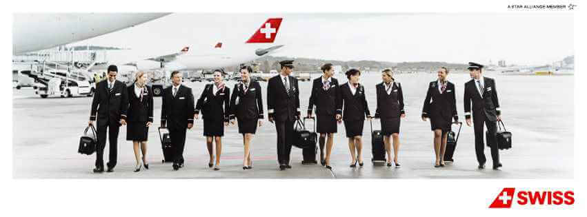 tripulacion swiss airlines Tripulación de SWISS Airlines