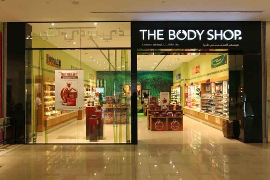 tienda The Body Shop Una de las tiendas The Body Shop