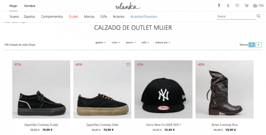 Ulanka mujer rebajas hot sale