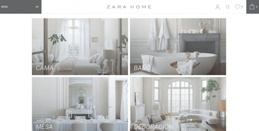 home page zara home