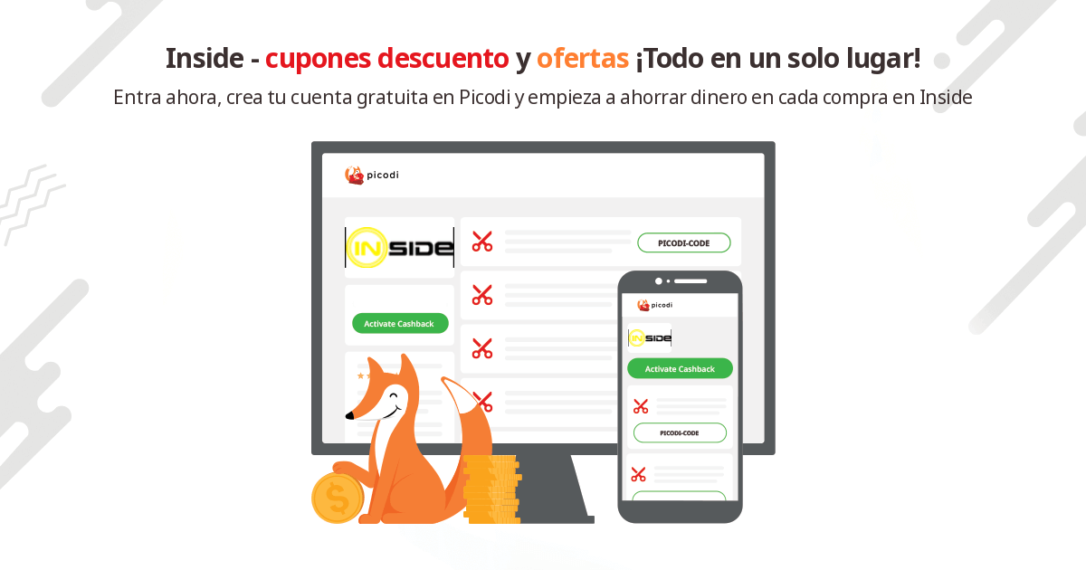 Códigos descuento Inside | 50% | Junio 2022 | ¡Mirá!
