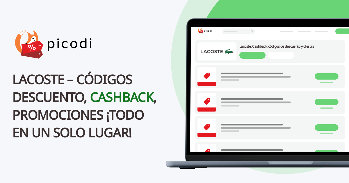 código promocional lacoste
