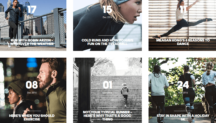 Blogista uutta sisältöä treeniin