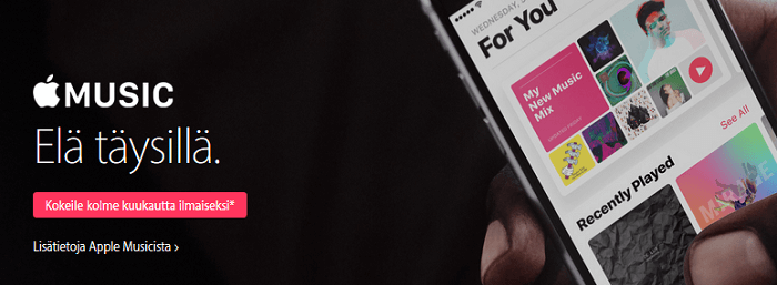 Apple Music -musiikkikirjasto