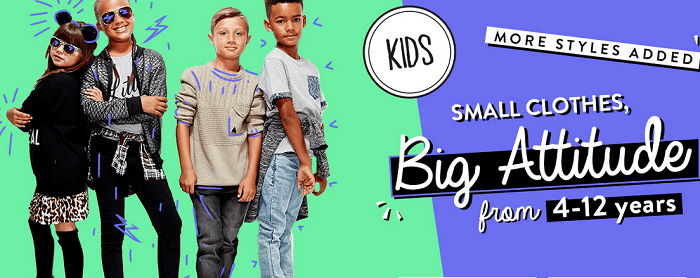 Valikoimaa myös lapsille ja junioreille