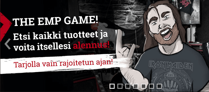 EMP:ssä alekampanjatkin ovat hauskoja