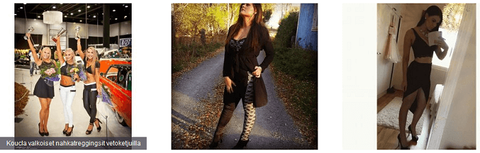 Asiakkaiden ottamia tuotekuvia