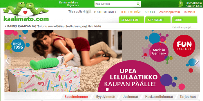 Kaalimato.com etusivu