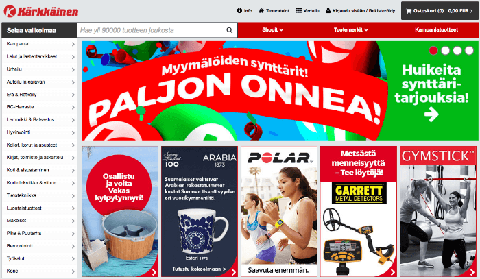 Karkkainen etusivu