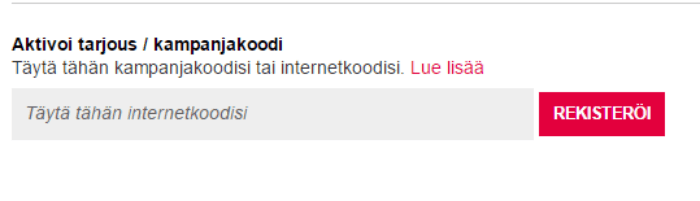 Kampanja ja alennuskoodit Lindexillä
