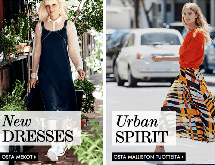 Upeat kuosit Lindexiltä