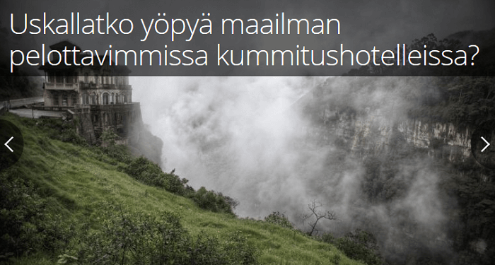 Elämykset odottavat löytäjää