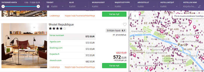 Rajaa hotellituloksia tai käytä karttahakua.