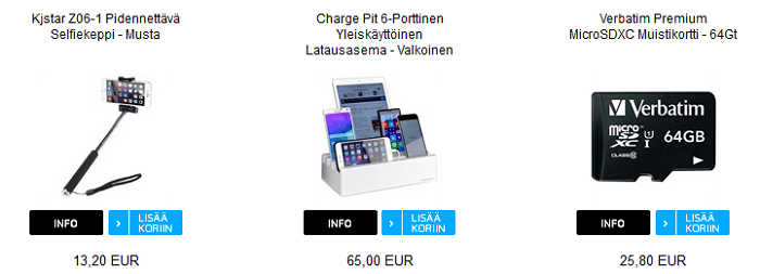 Katso tarkat tuotetiedot tai siirrä tuote ostoskoriin