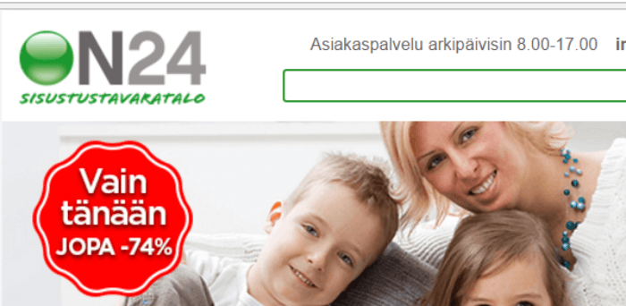 Sisustustavaratalo netissä