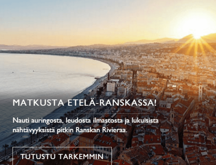 Matkusta Etelä-Ranskaan