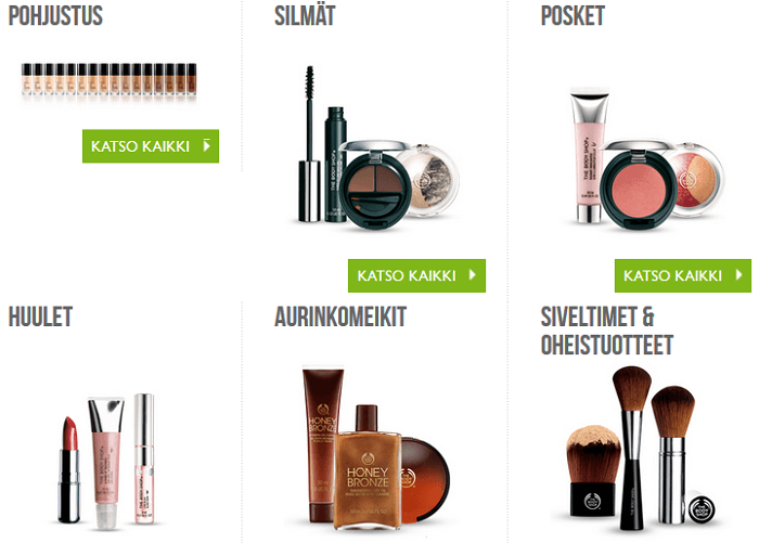 Luonnonmukaisia ja eettisiä meikkituotteita