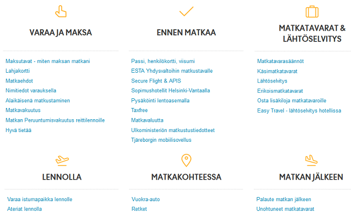 Apua monenlaisiin pulmiin verkkosivuilta