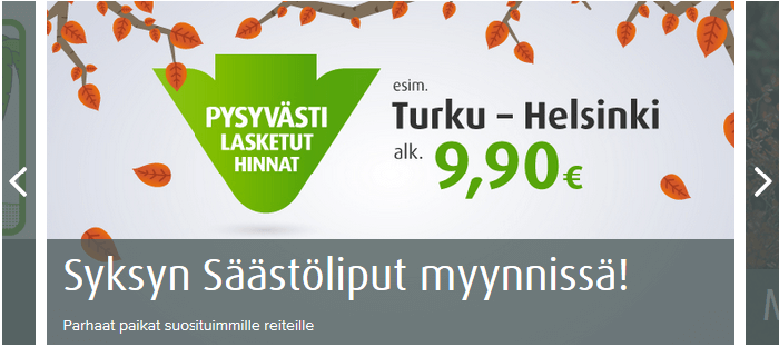 VR:llä hyödyt mukavista hintakampanjoista