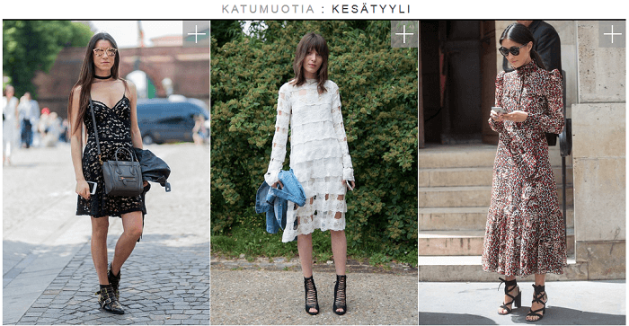 naisten kesätyyli zalando.fi