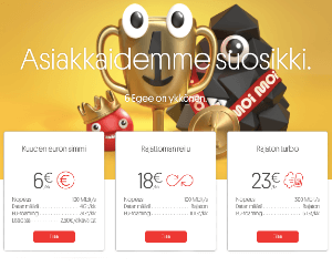 Liittymät edullisesti Moilta