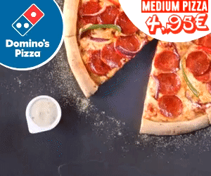 | Domino's Pizza 4,95€ |