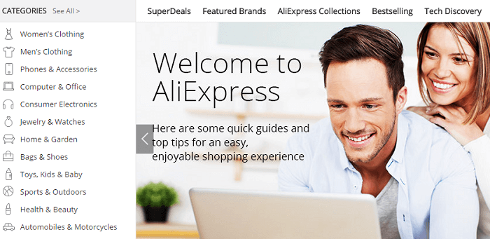 Buying at Aliexpress Shopping at Aliexpress