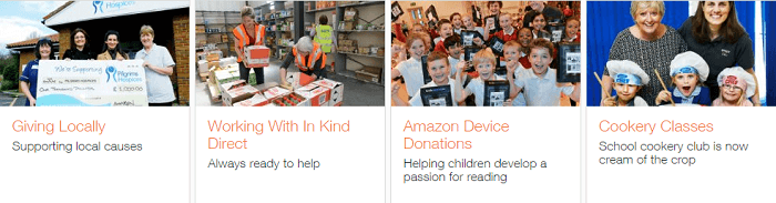 community service Amazon