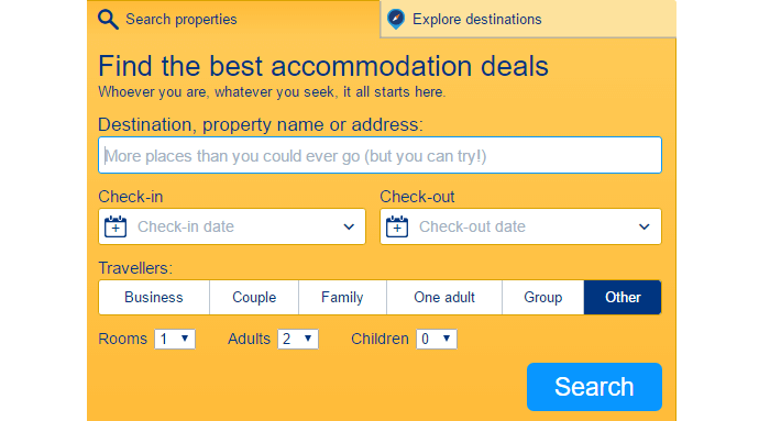 Search the cheapest hotels