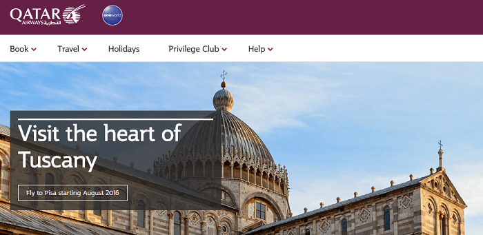 Fly with Qatar Airways Fly with Qatar Airways