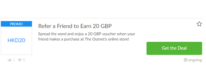 The Outnet special promotiions The Outnet vouchers