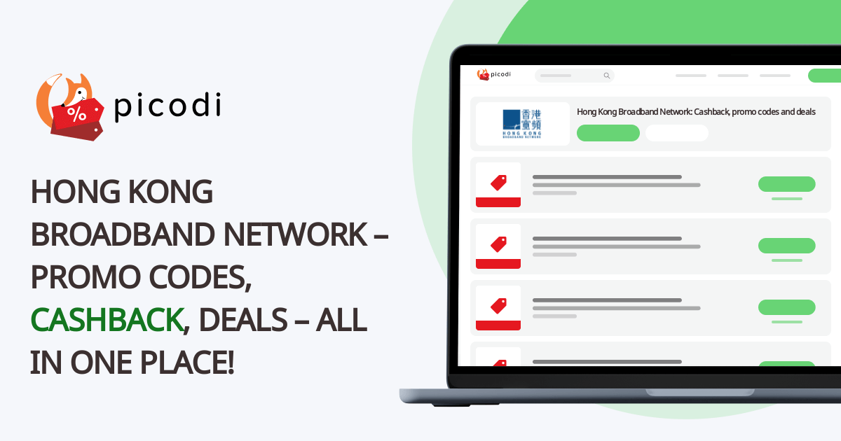 Hong Kong Broadband Network promo code October 2024 Picodi Hong Kong