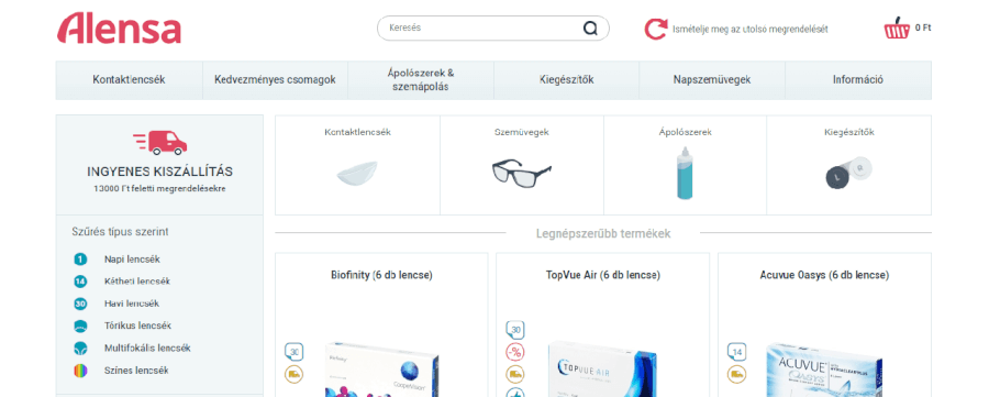 fooldal alensa fooldal