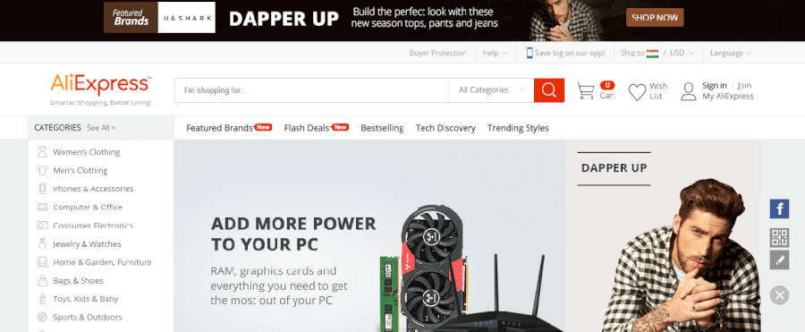 fooldal aliexpress fooldal