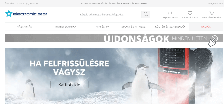 fooldal electronic star fooldal