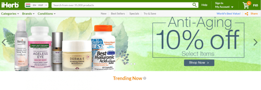 fooldal iherb fooldal